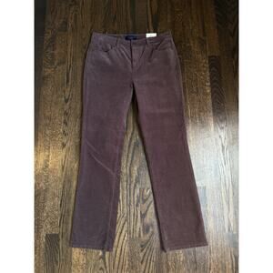 Talbots Heritage Slimming Brown Corduroy Pants New With Tags 8P Petite
